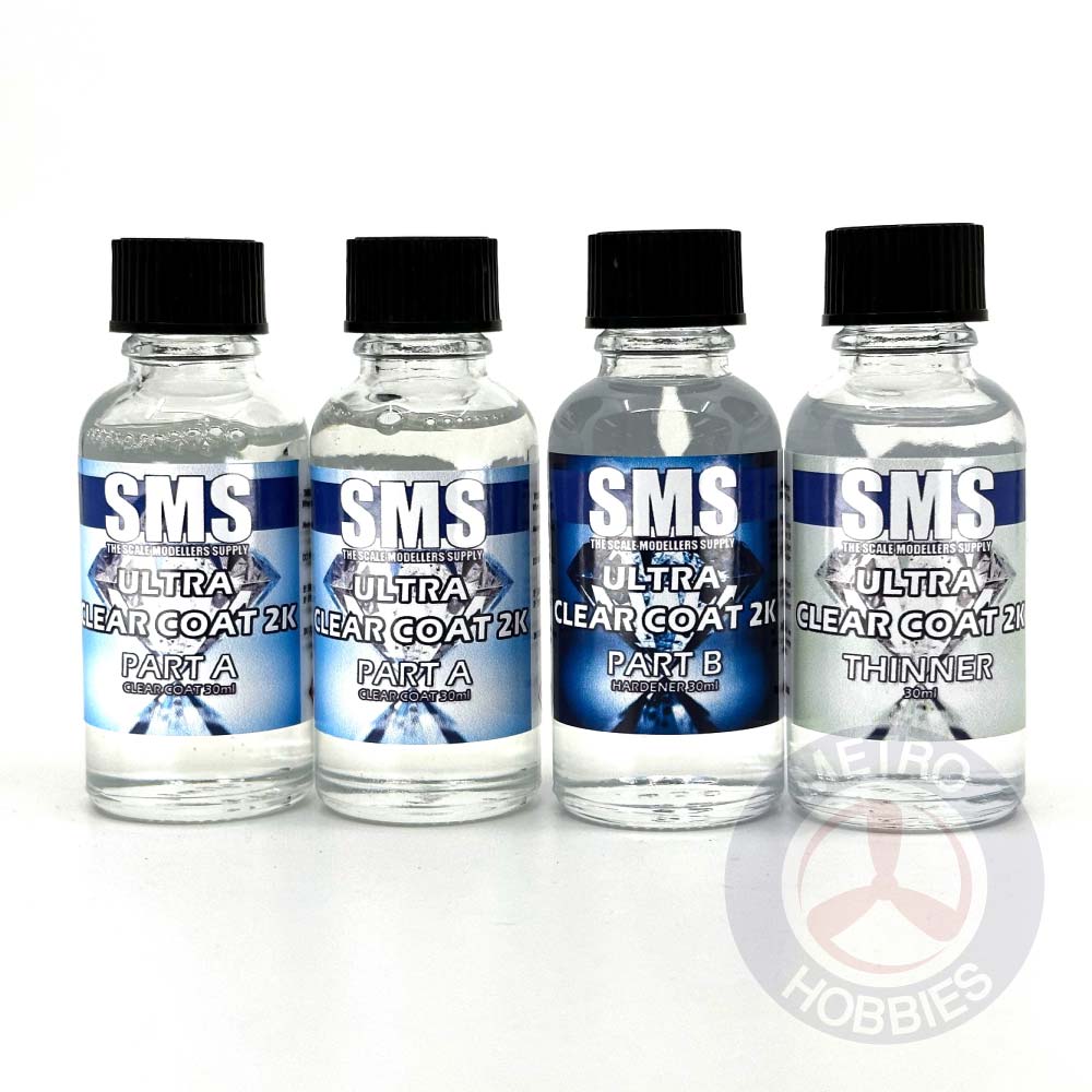 SMS SET06 Ultra Clear Coat 2K Colour Set