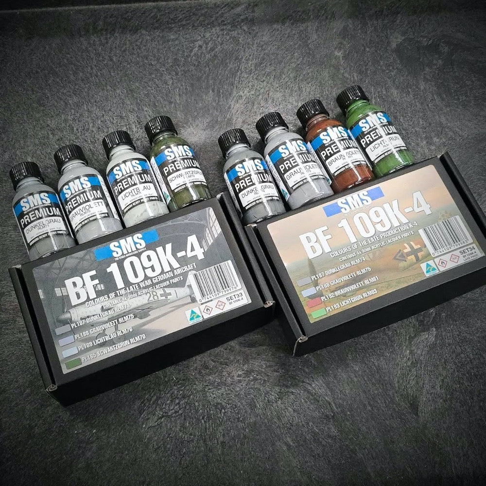 SMS SET34 BF 109K-4 (LATE PRODUCTION) Colour Set
