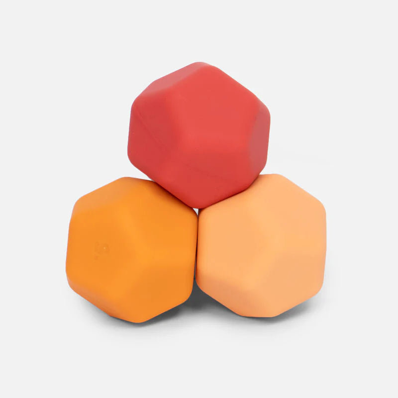 Speks Odds Orange Planes Silicone Fidget Magnets