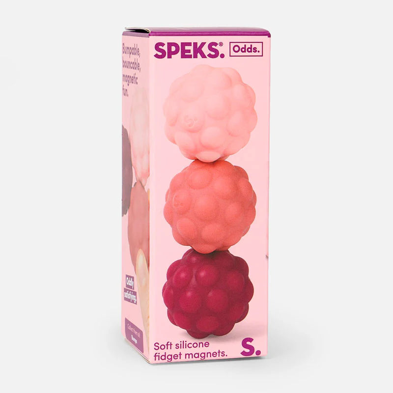 Speks Odds Purple Bumps Silicone Fidget Magnets