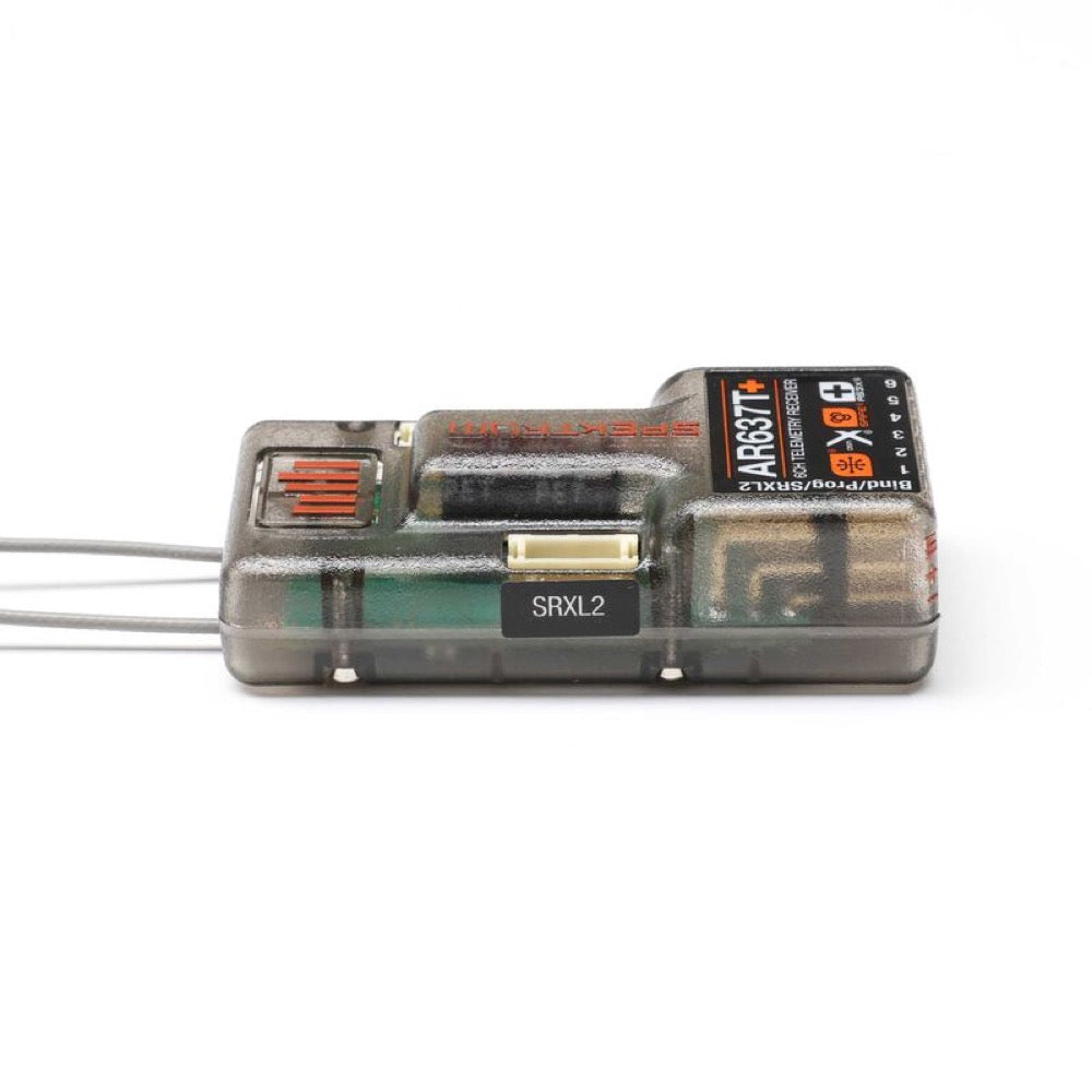 Spektrum AR637T+ 6ch Air Receiver with AS3X+ SAFE Technology and Telemetry SPM-1032
