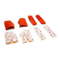Spektrum SPMA9609 Orange Grip Set with Tape Dx6 Gen 2 and 3 Dx8 Gen 2