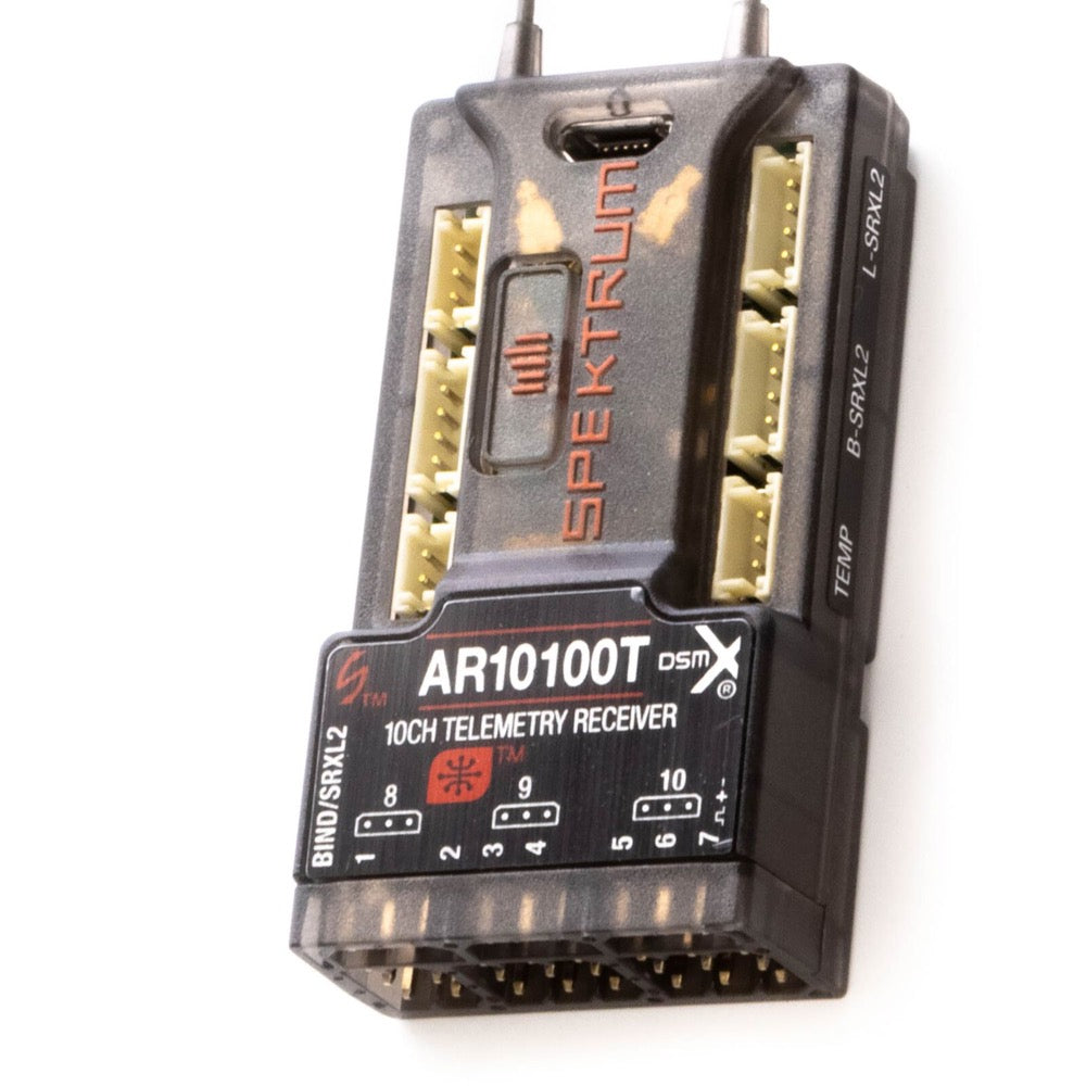 Spektrum SPMAR10100T 10-Channel Air Receiver with Telemetry