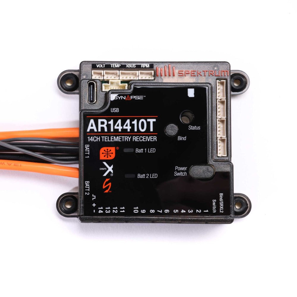 Spektrum AR14410T 14 Channel PowerSafe Telemetry Receiver
