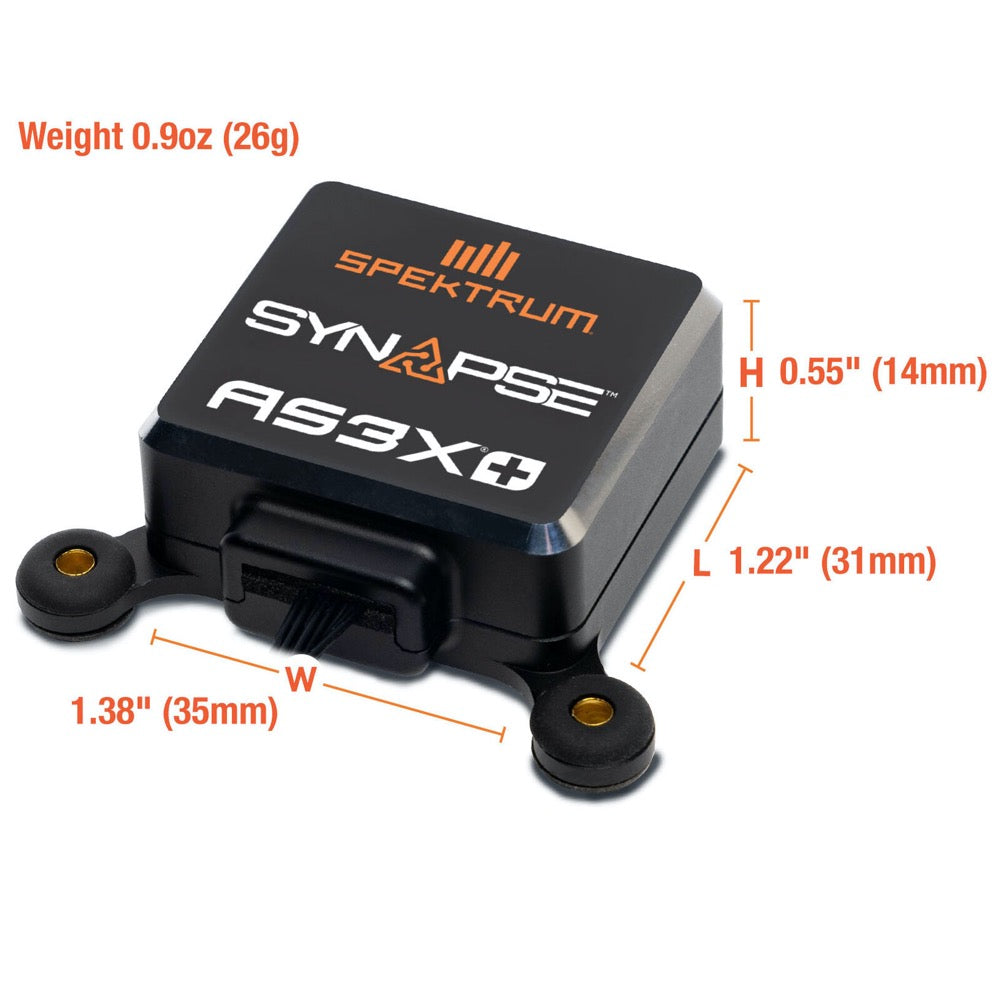 Spektrum SPMAS6000 Synapse AS3X+ and SAFE Stabilization Module