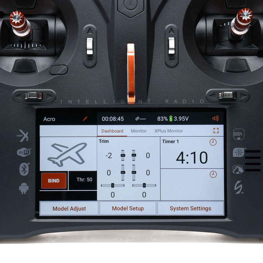 Spektrum SPMR14010 iX14+ 2.4Ghz DSM-X 20 Channel Transmitter