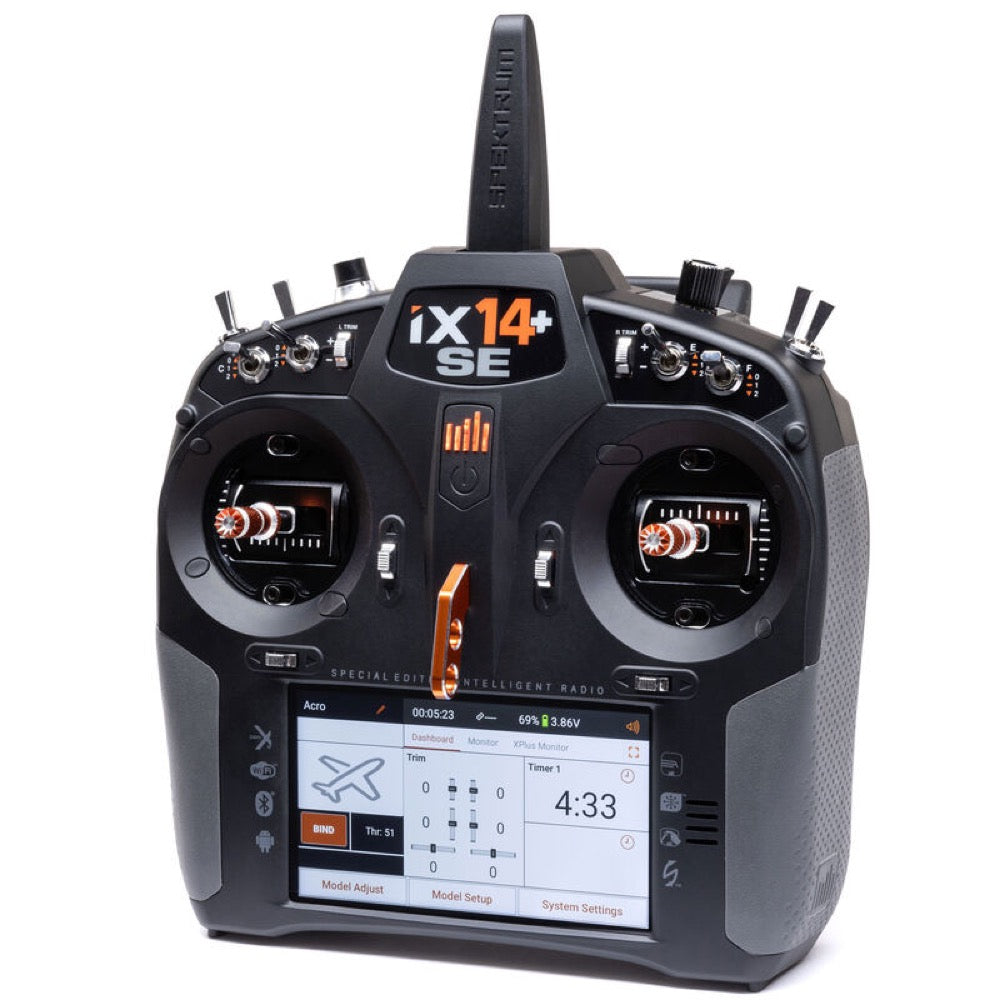 Spektrum iX14+ SE 20 Channel DSMX RC Transmitter SPMR14020