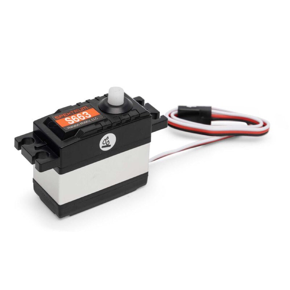 Spektrum SPMS663 Waterproof 25T Standard Servo with Plastic Gears