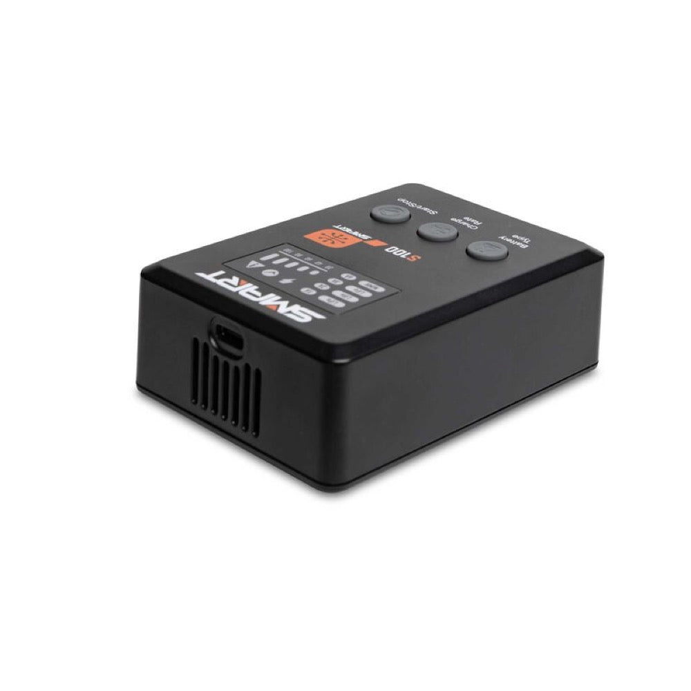 Spektrum SPMX-1031 Smart 5000mAh 2S 50C IC3 LiPo Battery Powerstage Bundle with S100 Charger