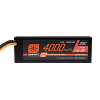 Spektrum 7.4V 4000mAh 2S 30C Smart G2 Hard Case LiPo Battery with IC5 Connector SPMX-1087