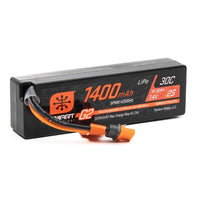 Spektrum SPMX142S30H2 7.4V 1400mAh 2S 30C Smart G2 LiPo Battery with IC2 Connector
