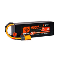 Spektrum SPMX54S30H5 5000mAh 4S 14.8V 30c Smart G2 Hard Case LiPo Battery with IC5 Connector