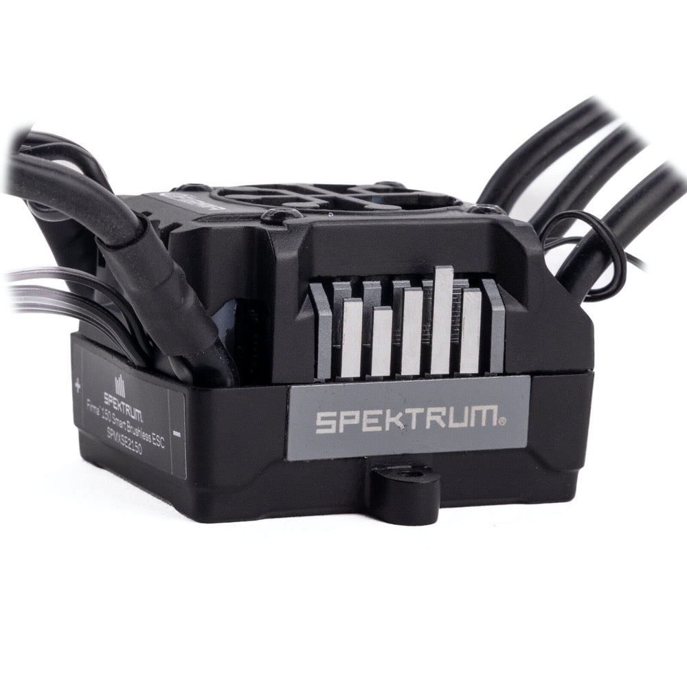 Spektrum SPMXSE2150 Firma 150A V2 6S Brushless Sensorless Smart ESC.