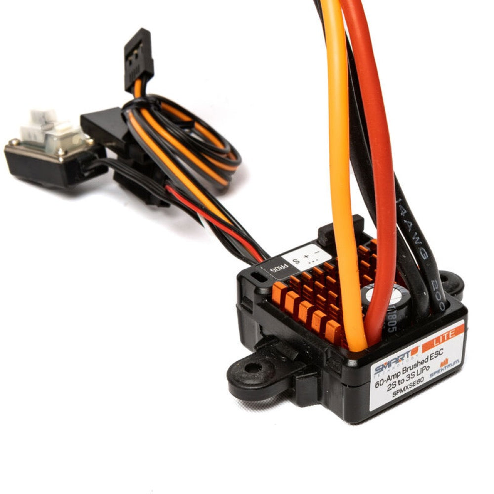 Spektrum SPMXSE60 Firma 60A Lite Smart Waterproof Brushed ESC