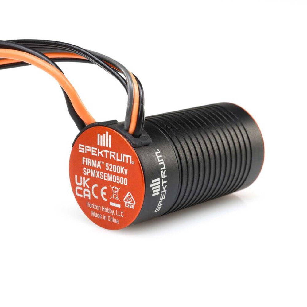 Spektrum SPMXSEM0500 Firma 5200kv Brushless Motor/ESC 2-in-1 Combo with IC2 Connector