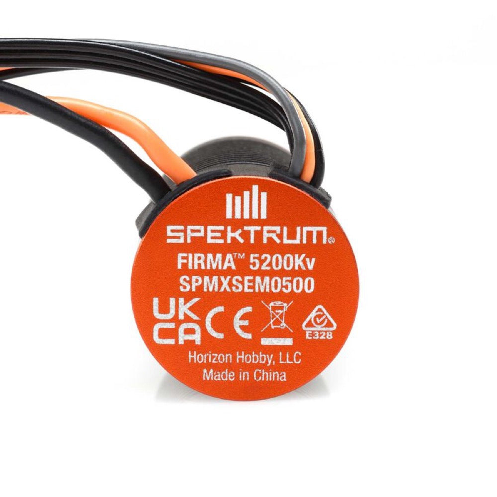 Spektrum SPMXSEM0500 Firma 5200kv Brushless Motor/ESC 2-in-1 Combo with IC2 Connector
