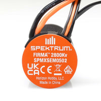 Spektrum SPMXSEM0502 Firma 2800kv 1/18th Sensored BL Motor and ESC Combo
