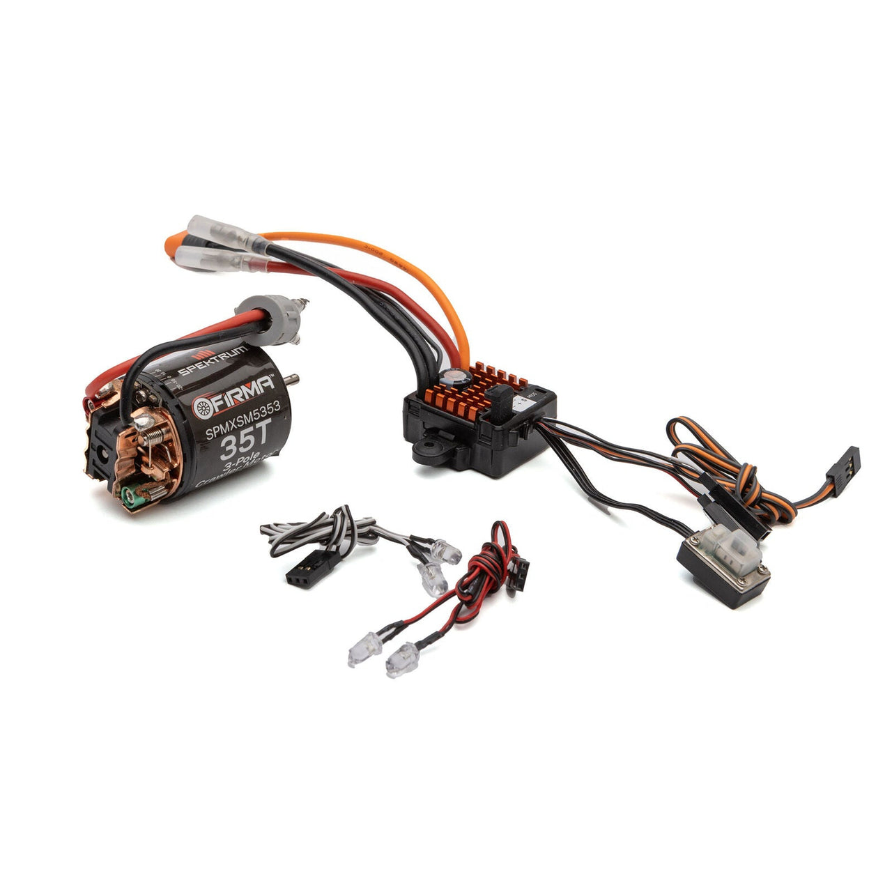 Spektrum SPMXSEMC12 Firma 70A Brushed Smart ESC with 35T Motor
