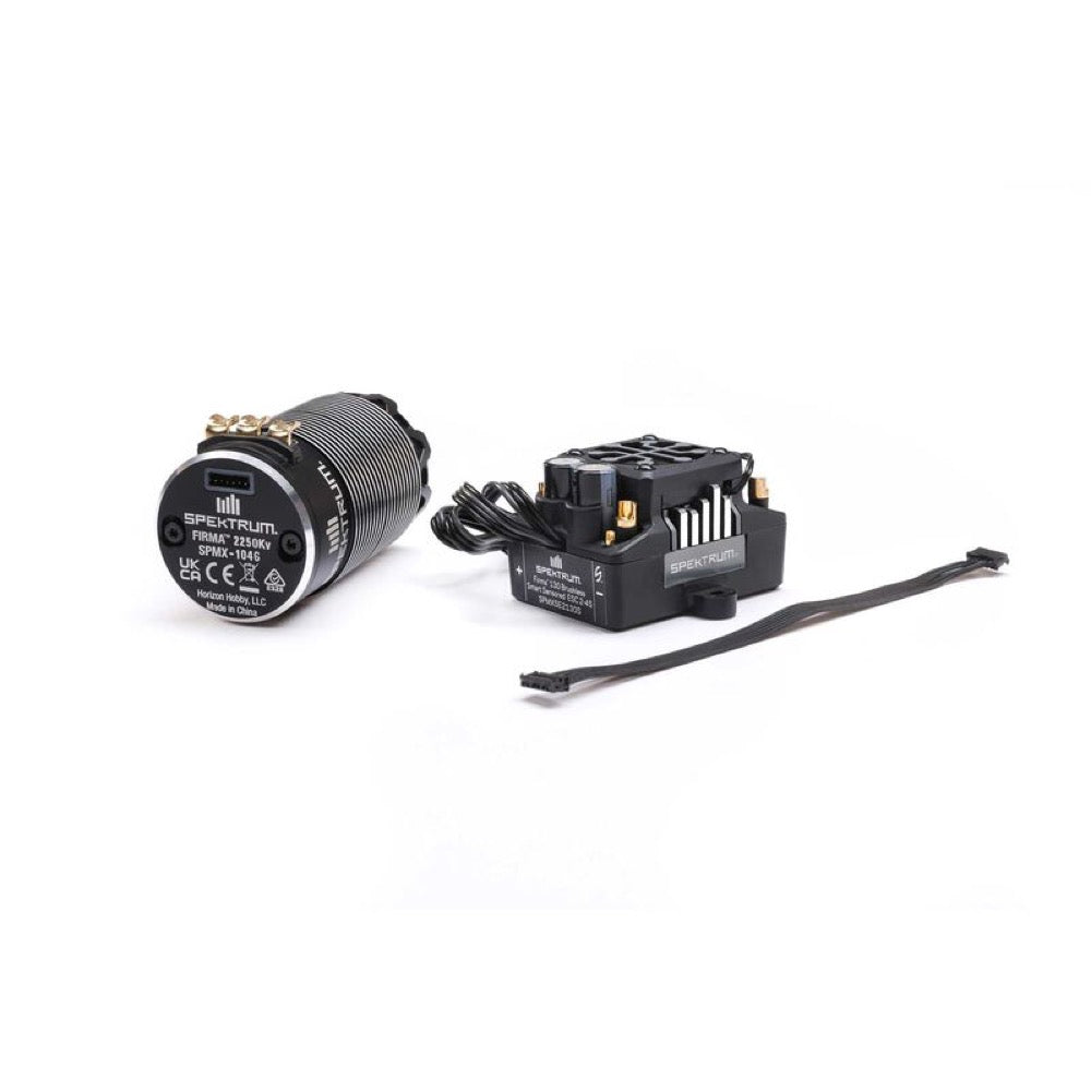Spektrum Firma 1/8 130A Smart Sensored ESC with 2250kv Motor Combo SPMXSEMC21