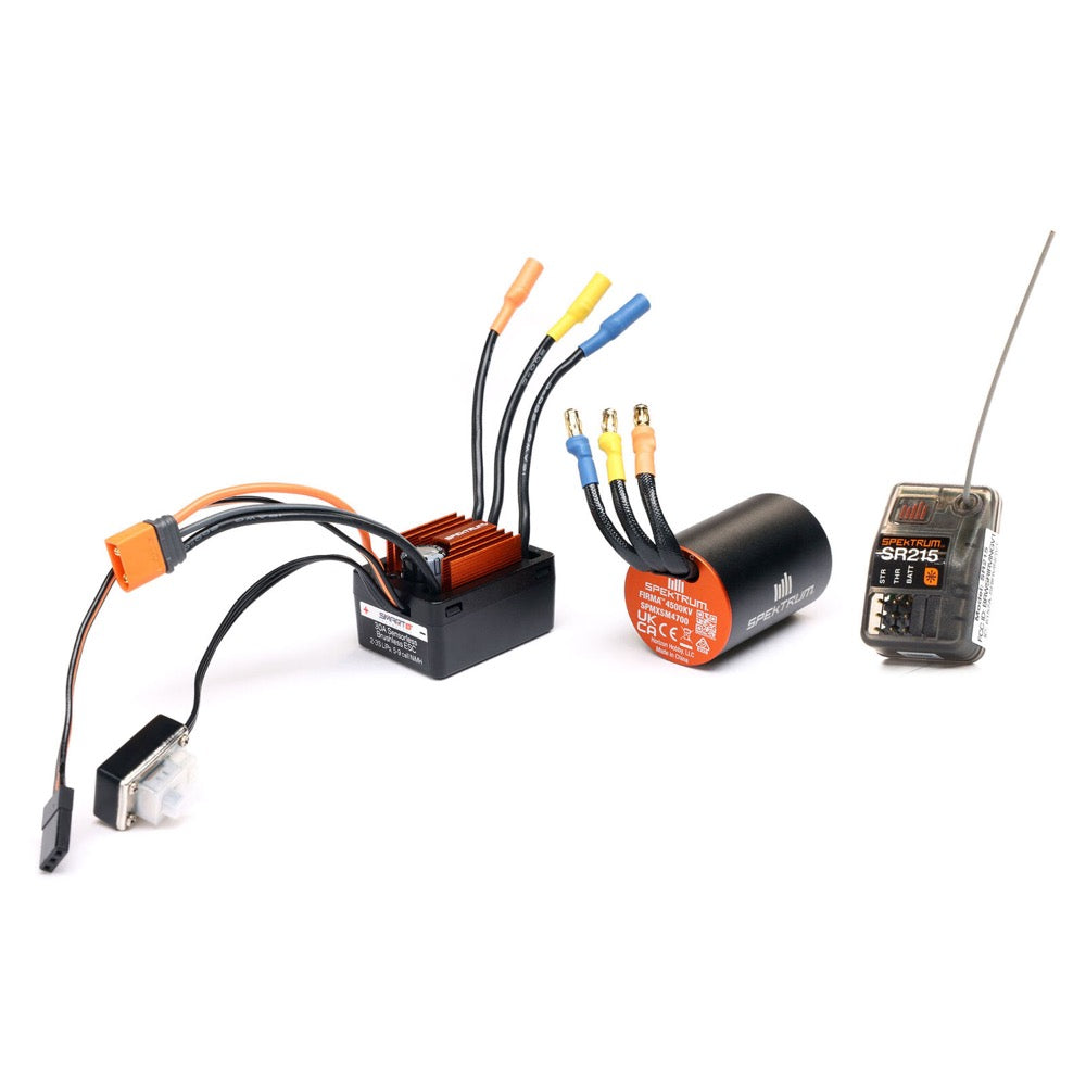 Spektrum Firma Brushless ESC, Motor and RX Combo, Losi NASCAR