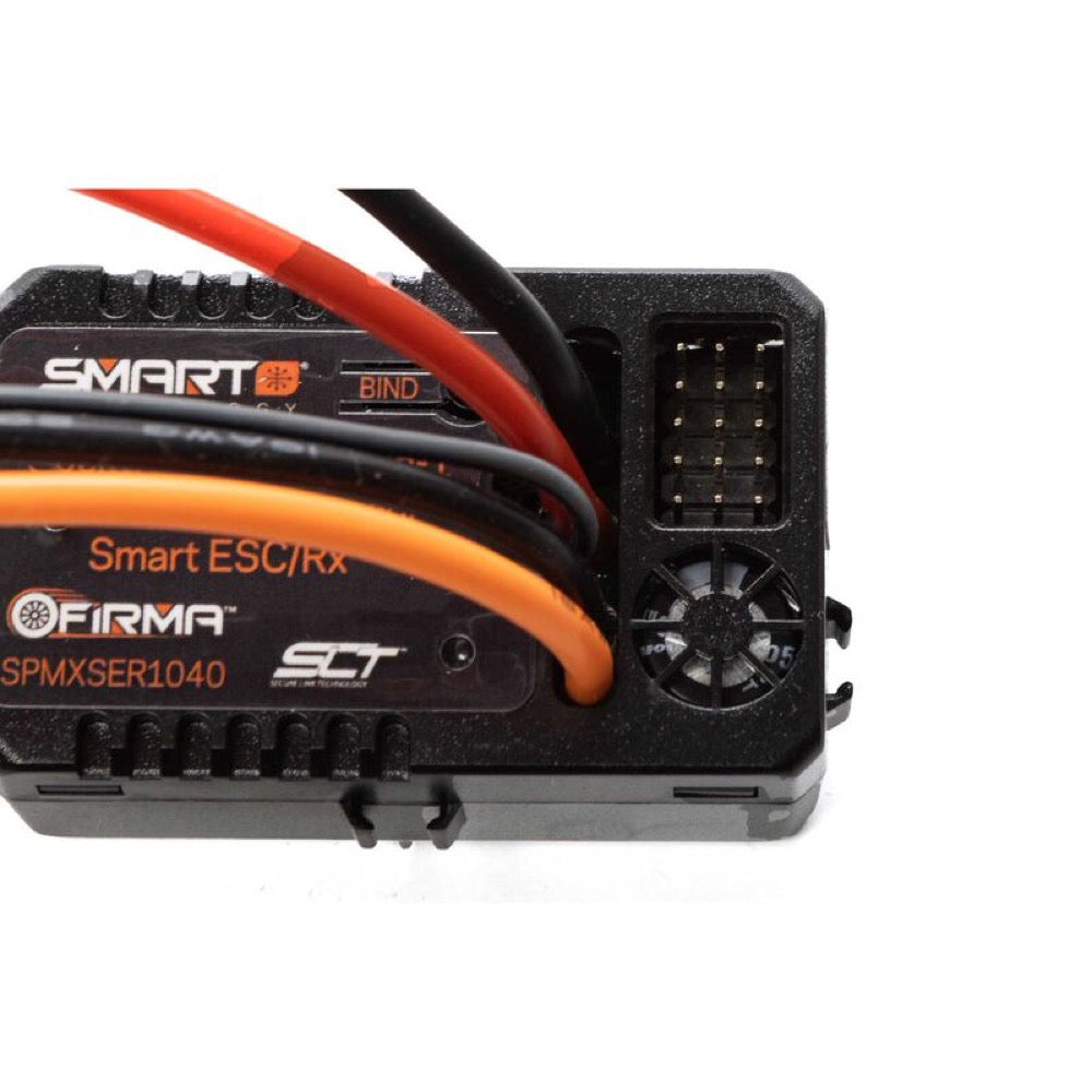 Spektrum SPMXSER1040 Firma 2-in-1 40A Brushed Smart ESC/Dual Protocol RX