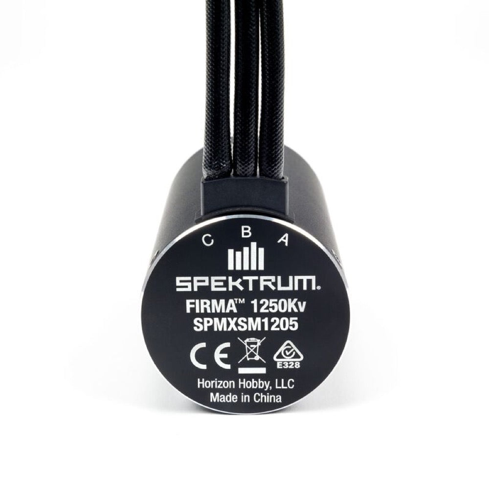 Spektrum SPMXSM1205 Firma 1250KV Brushless Motor 8mm Shaft