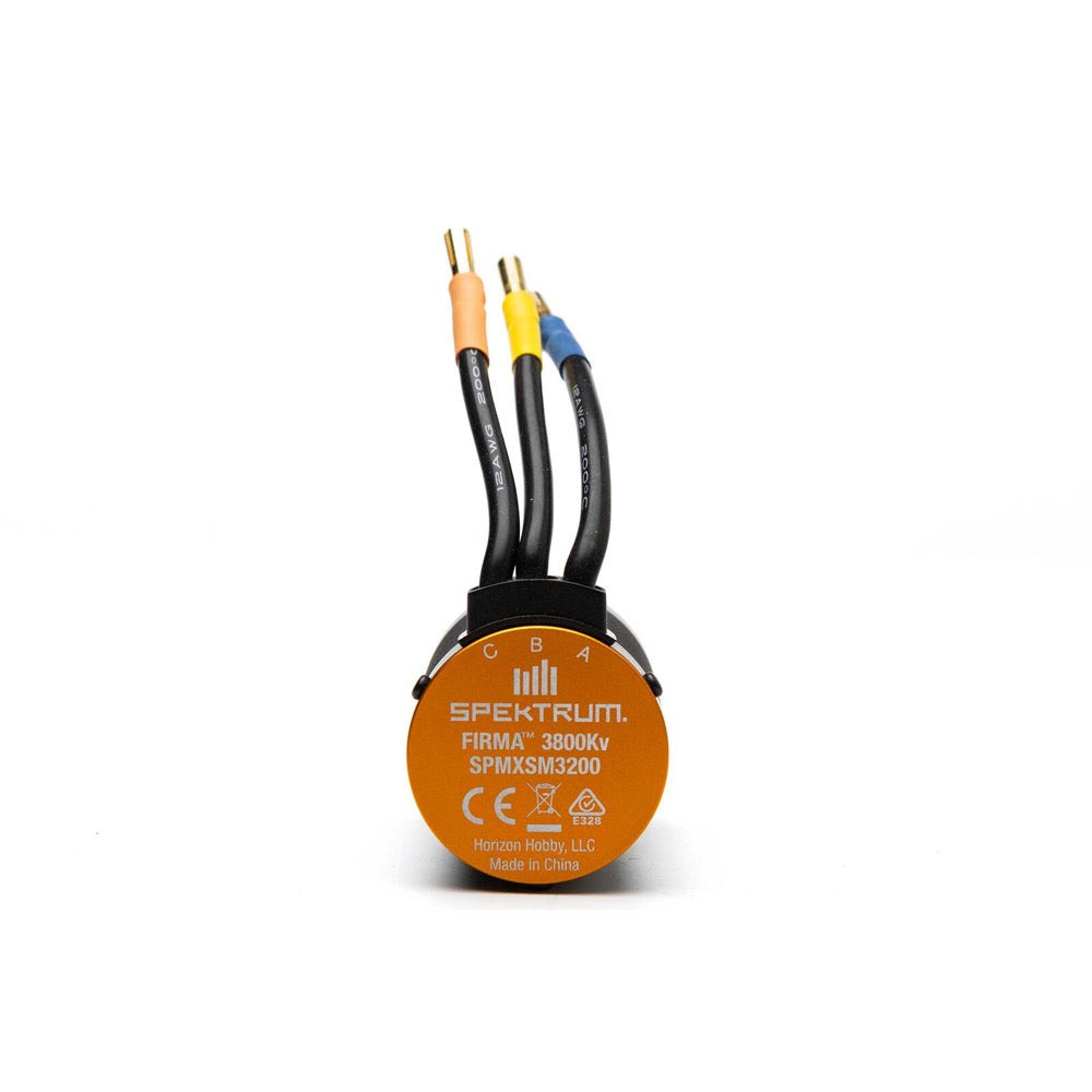 Spektrum SPMXSM3200 Firma 3652 3800kv 4-pole Brushless Motorcycle Motor