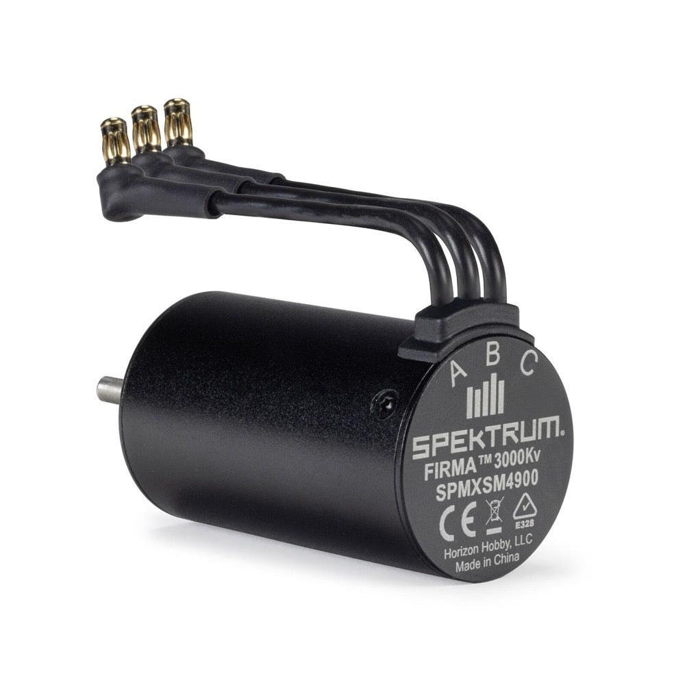 Spektrum SPMXSM4900 Firma 2848 3000kv Brushless Motor 1/8 Shaft