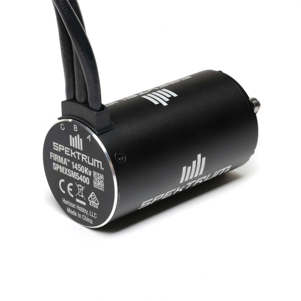 Spektrum SPMXSM5400 Firma 4685 1450kv Brushless Motor with 8mm Shaft