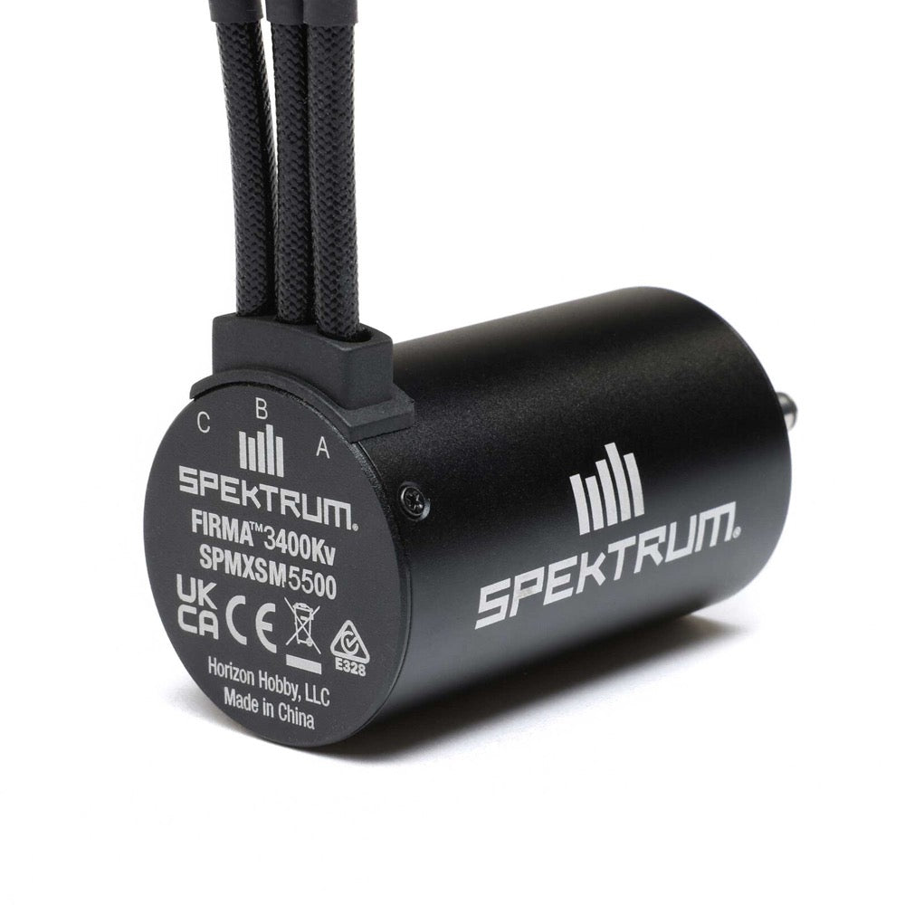 Spektrum Firma 3650-3400kv 4-Pole Sensorless Brushless Motor
