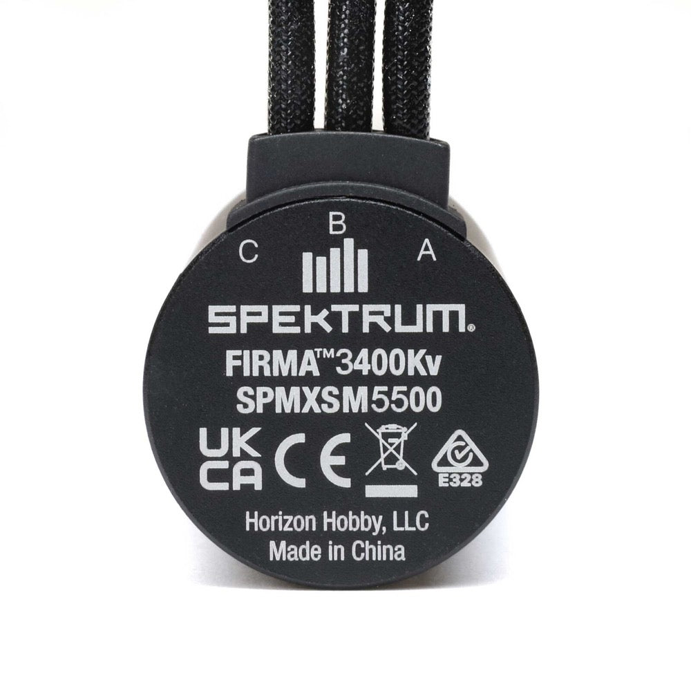 Spektrum Firma 3650-3400kv 4-Pole Sensorless Brushless Motor