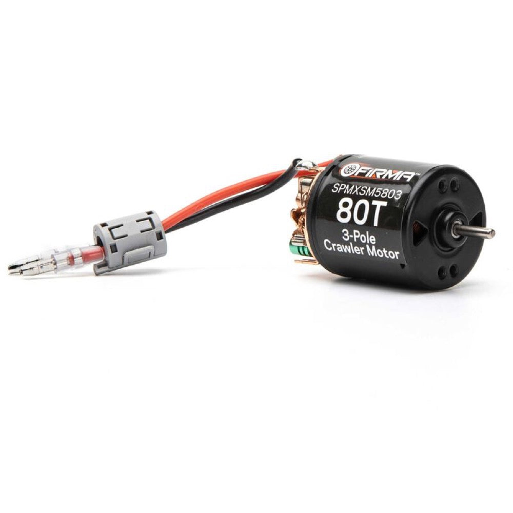 Spektrum SPMXSM5803 Firma 80T Rebuildable 3 Pole Brushed Crawler Motor