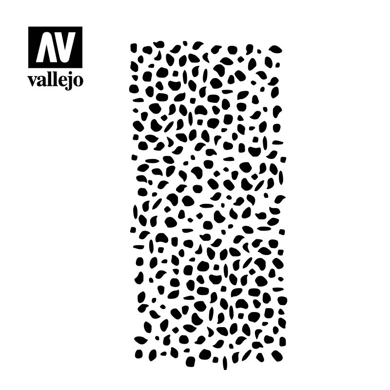 Vallejo ST-CAM002 1/32 Luftwaffe WWII Spots Camo Stencil