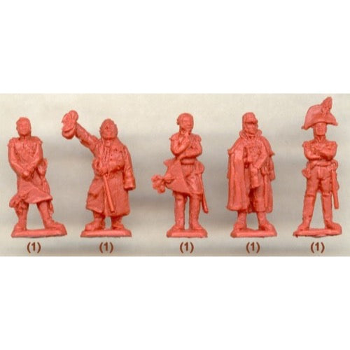 Strelets 002 1/72 Napoleonic Russian/Prussian Chiefs of Staffs (re-issue)