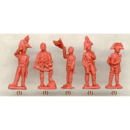 Strelets 002 1/72 Napoleonic Russian/Prussian Chiefs of Staffs (re-issue)