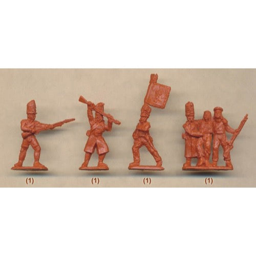 Strelets 009 1/72 Napoleonic French foot dragoons and Polish Grenadiers