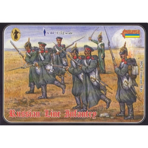 Strelets 025 1/72 Crimean War Russian Line Infantry