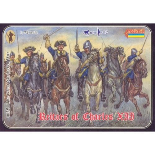 Strelets 035 1/72 Great Northern War Reitars of Charles XII