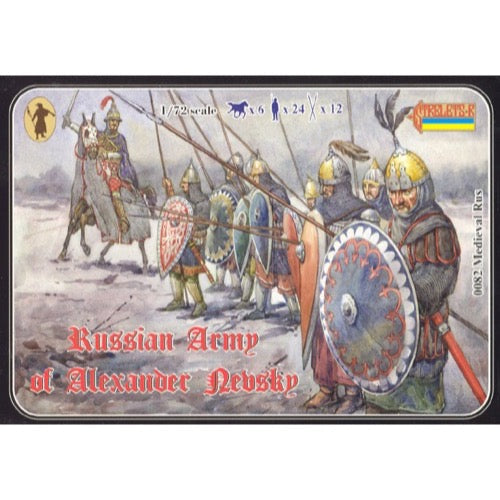 Strelets 082 1/72 Medieval Russia Russian Army of Alexander Nevsky