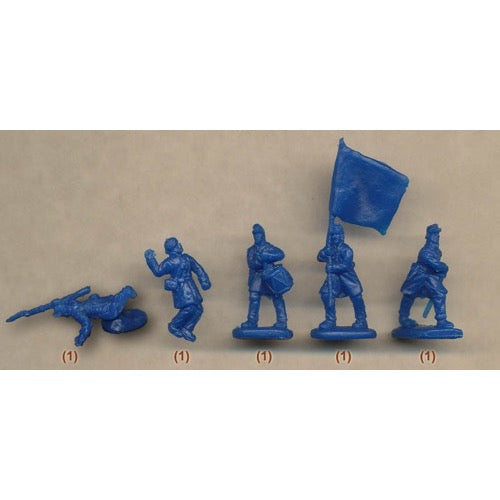 Strelets 153 1/72 American Civil War US Infantry in Attack 2 (re-issue)