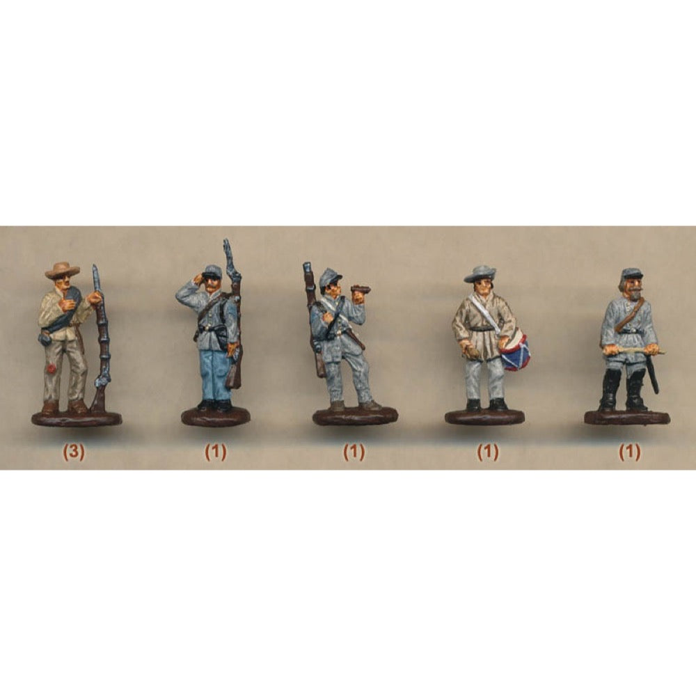 Strelets-R 0156 1/72 Confederate Infantry Standing ACwithAmerican Civil War