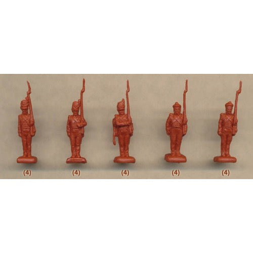 Strelets 202 1/72 Napoleonic British Infantry Standing Shoulder Arms