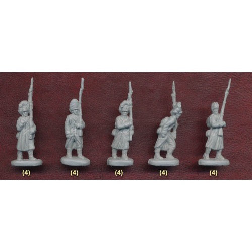 Strelets 209 1/72 Napoleonic Austrian Grenadiers in Winter Dress on the March 1