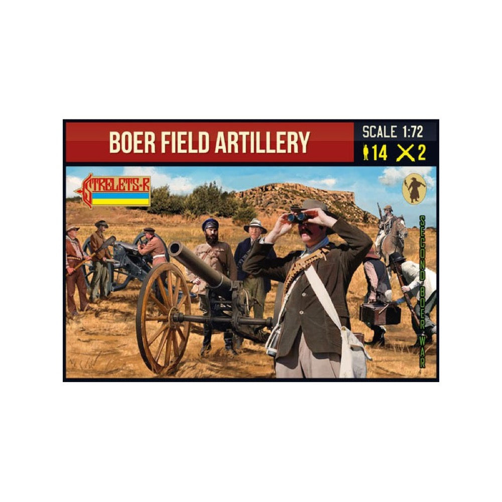 Strelets 224 1/72 Boer Field Artillery Anglo-Boer War Plastic Model Kit STRELETS0224