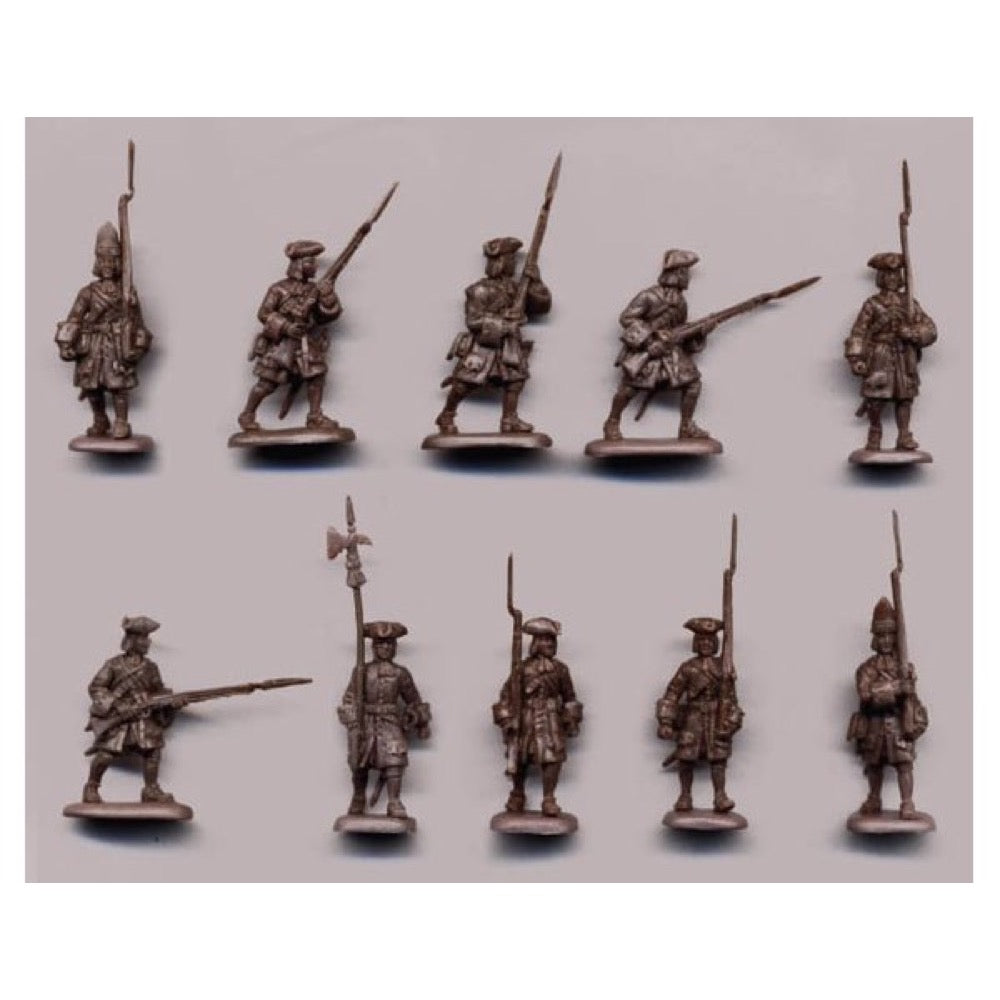 Strelets 0230 1/72 British Infantry in Advance 1701-1714 Plastic Model Kit