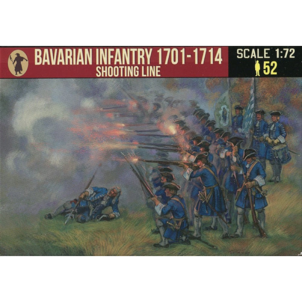 Strelets 262 1/72 Spanish Succession War Bavarian Infantry Shooting Line