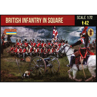 Strelets 286 1/72 Napoleonic British Infantry in Square