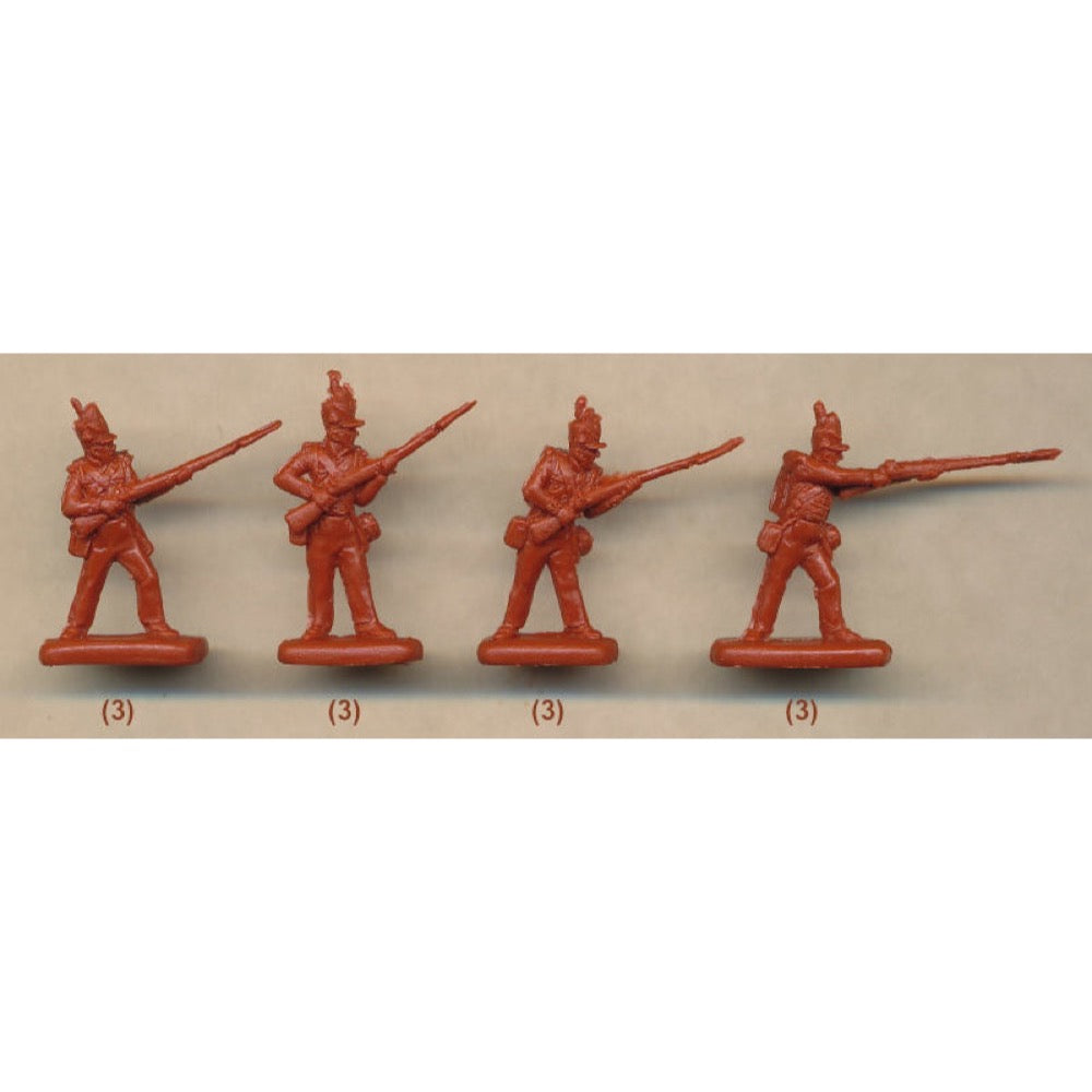 Strelets 286 1/72 Napoleonic British Infantry in Square