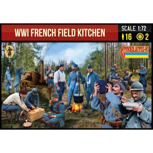 Strelets-R 292 1/72 WWI French Field Kitchen STRELETS0292