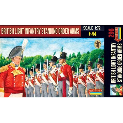 Strelets 296 1/72 Napoleonic British Light Infantry in Skirmish